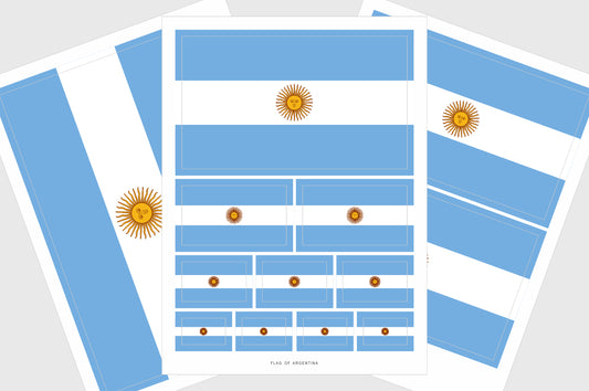 Argentina Flag Stickers