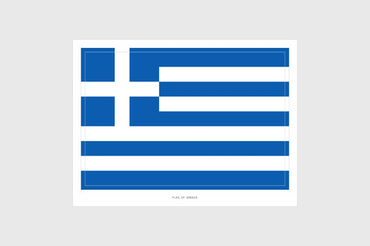 Greece Flag Stickers