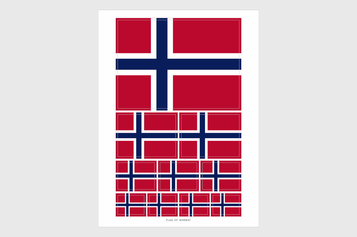 Norway Flag Stickers