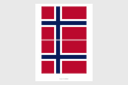 Norway Flag Stickers