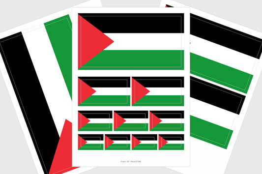 Palestine Flag Stickers