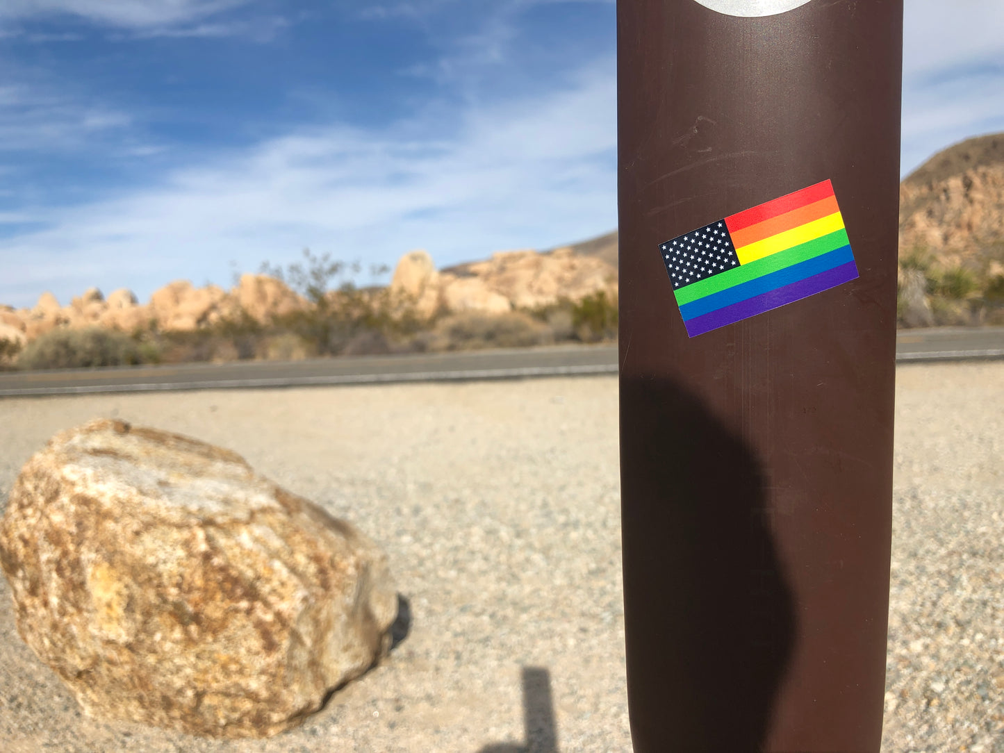 United States LGBTQ Pride Flag Stickers