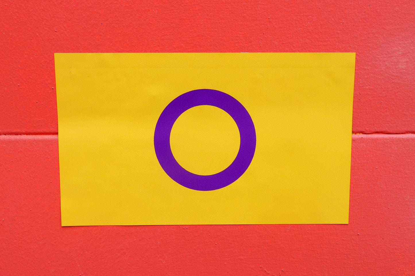 Intersex Flag Stickers