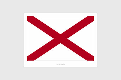 Alabama Flag Stickers