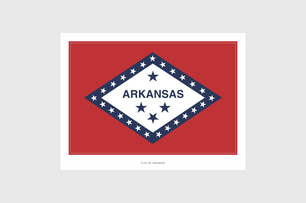 Arkansas Flag Stickers