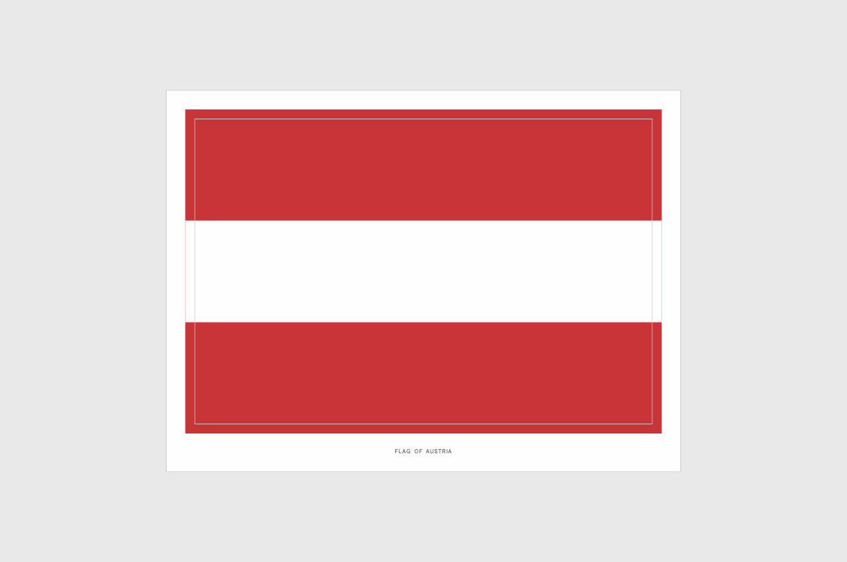 Austria Flag Stickers