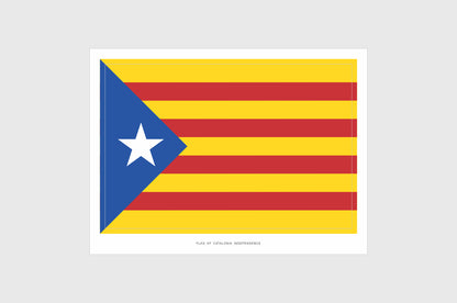 Catalonia Flag Stickers