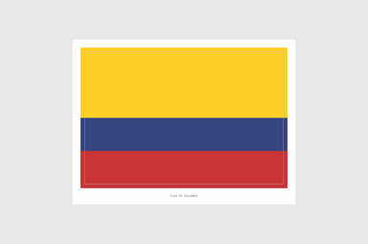 Columbia Flag Stickers