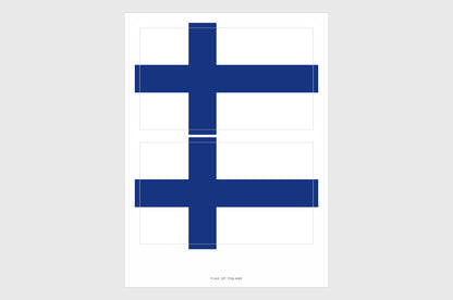 Finland Flag Stickers