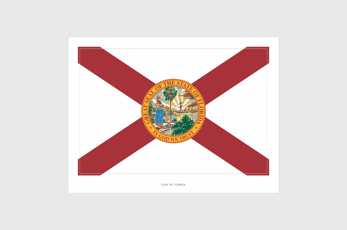 Florida Flag Stickers