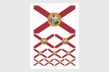 Florida Flag Stickers