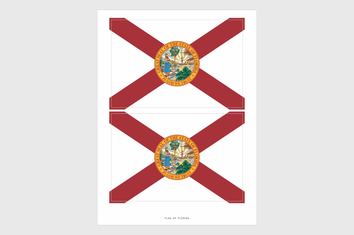 Florida Flag Stickers