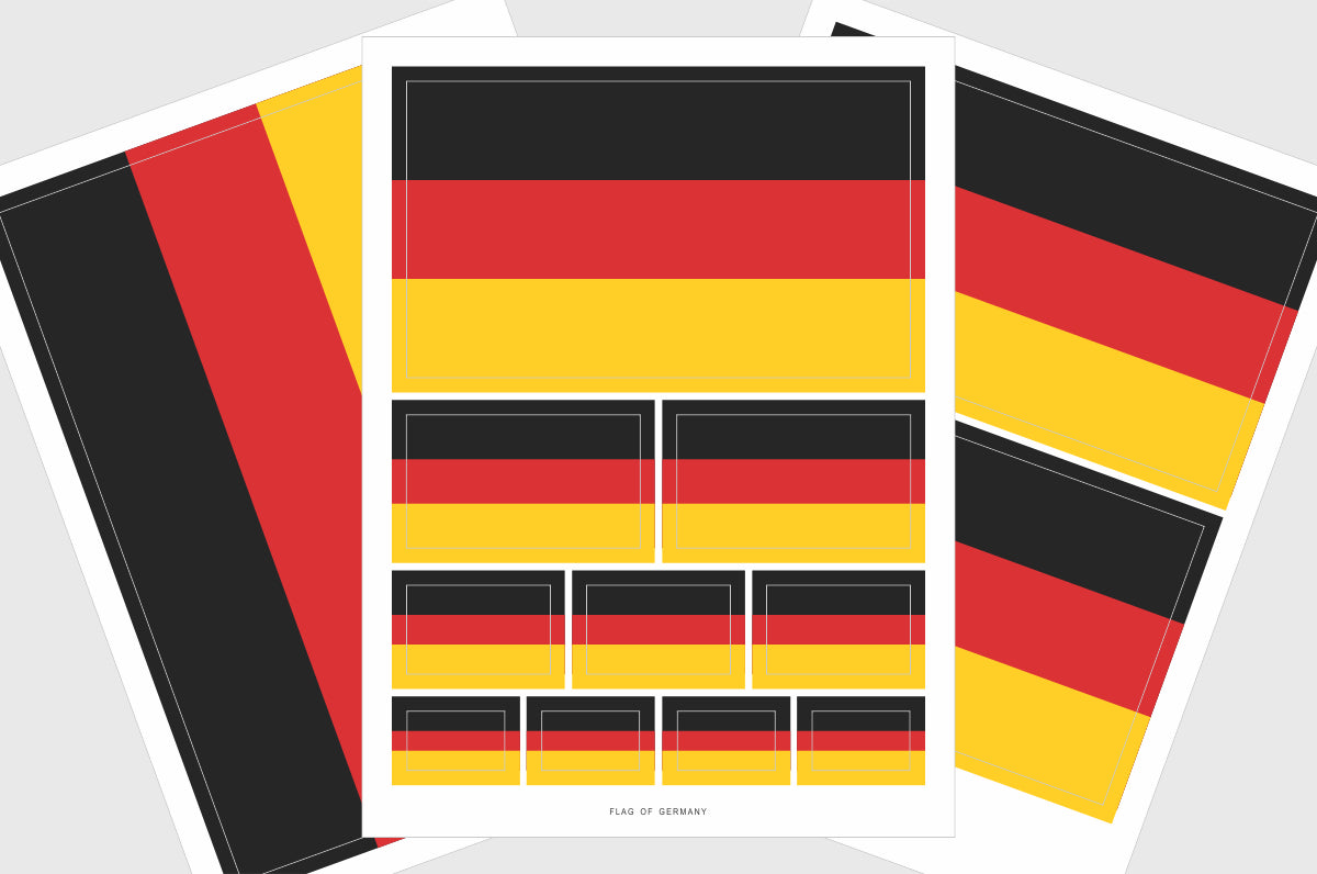 Germany Flag Stickers