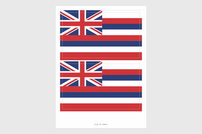 Hawaii Flag Stickers