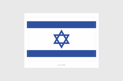 Israel Flag Stickers