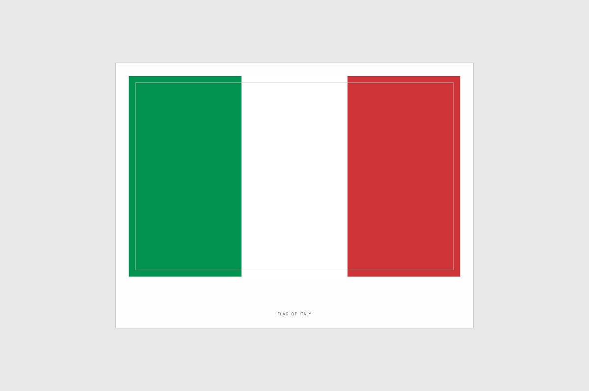 Italy Flag Stickers