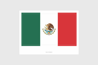 Mexico Flag Stickers