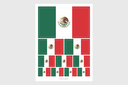 Mexico Flag Stickers