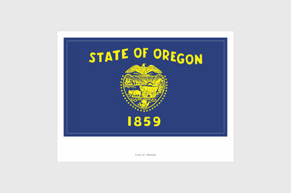 Oregon Flag Stickers