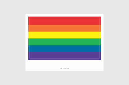 LGBTQ Pride Flag Stickers