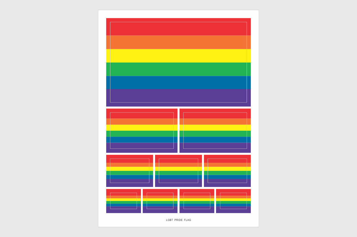 LGBTQ Pride Flag Stickers