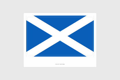 Scotland Flag Stickers