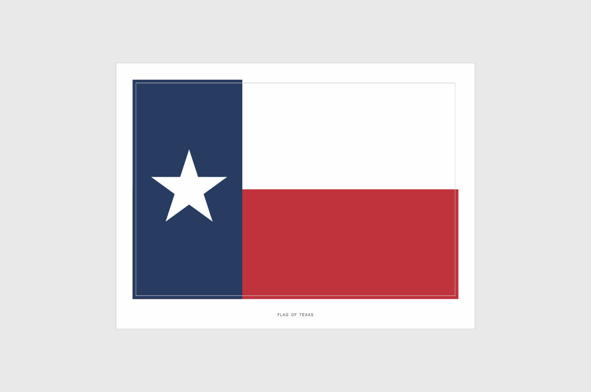 Texas Flag Stickers