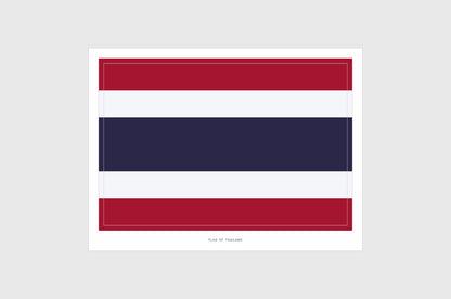 Thailand Flag Stickers