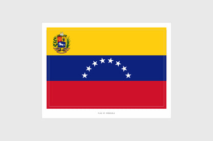 Venezuela Flag Stickers