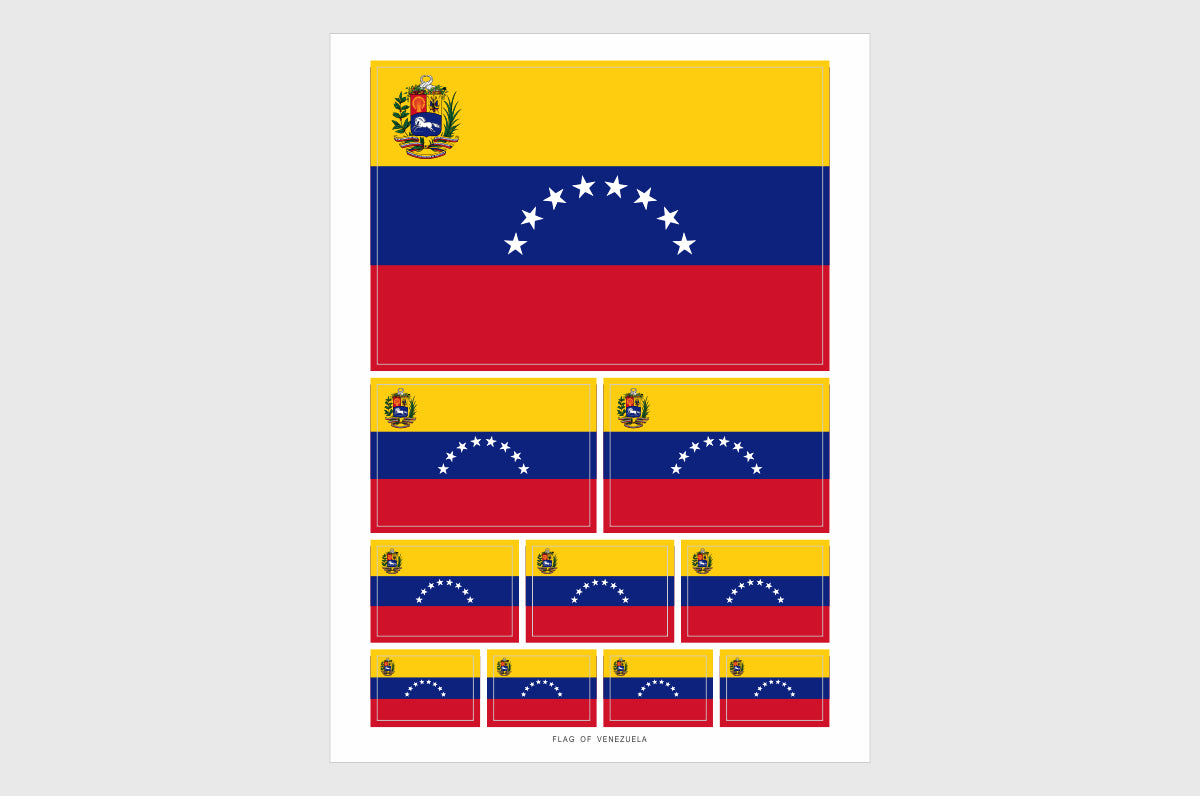 Venezuela Flag Stickers