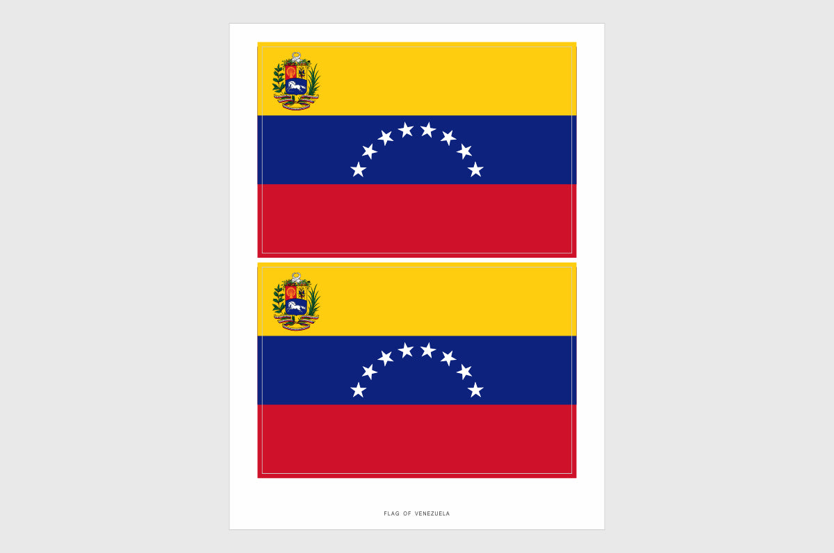 Venezuela Flag Stickers