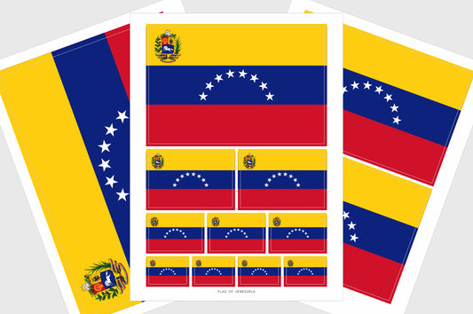 Venezuela Flag Stickers