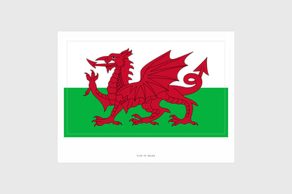 Wales, Welsh Flag Stickers